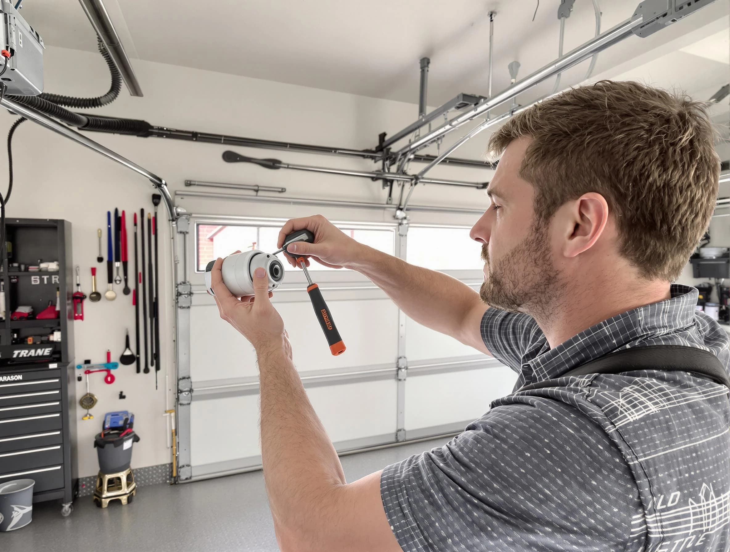 Garage door opener repair service by Pine Garage Door Repair in Pine